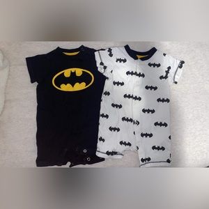 h&m Batman rompers